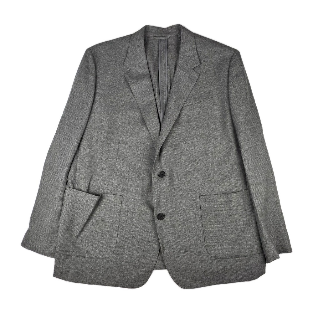 Bonobos x Vitale Barberis Canonico‎ Blazer Men's 52R Gray 100% Italian Wool Coat